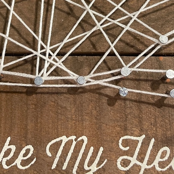 Charming Snowman String Art with Red Accents - Picture 3 of 4